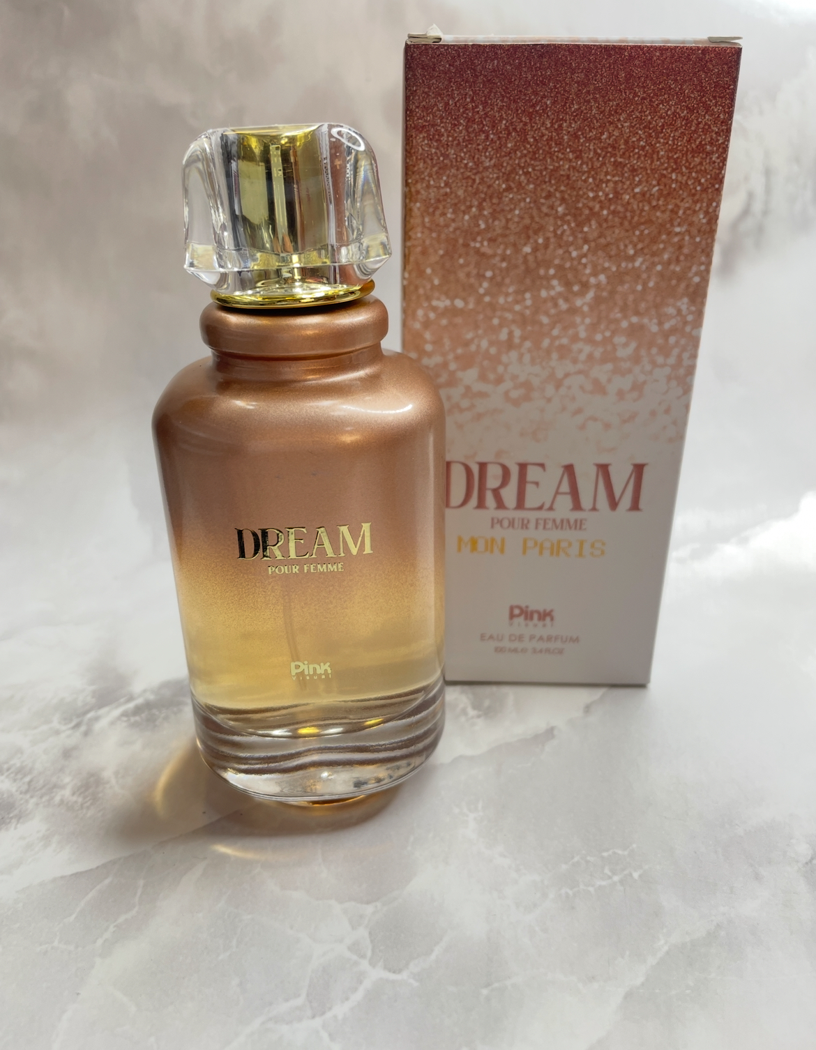 ادوپرفیوم زنانه پینک ویژوآل مدل Dream حجم 100 میلی لیتر