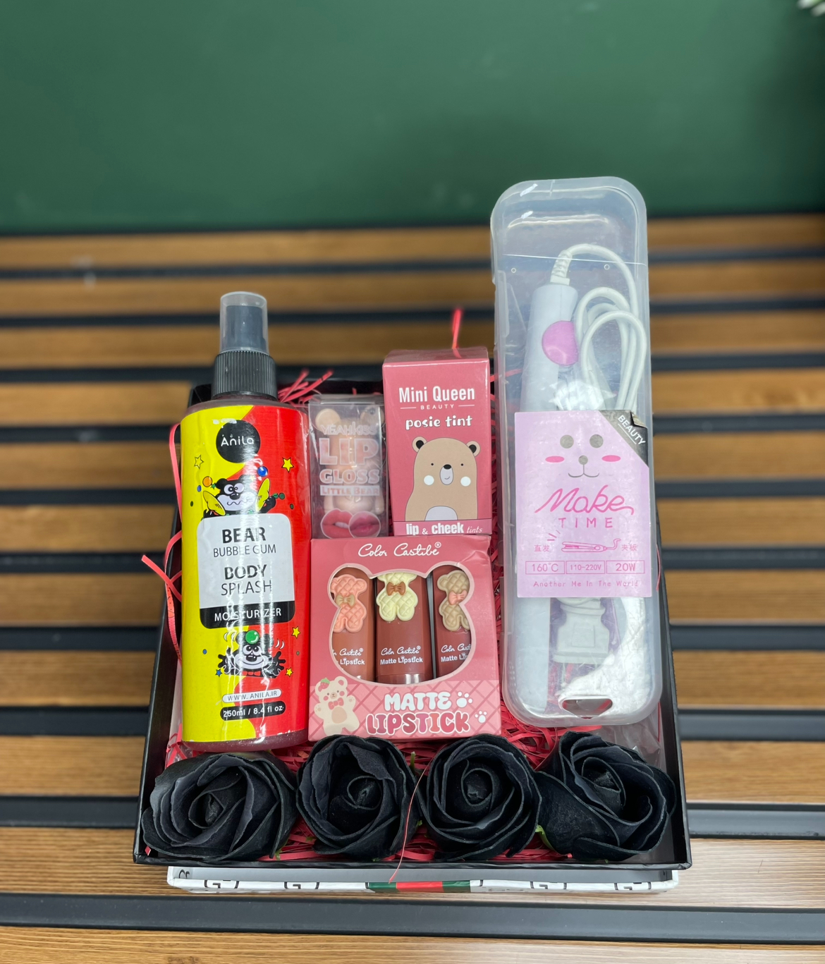 باکس هدیه دخترانه طرح خرسی تدی شماره ۵