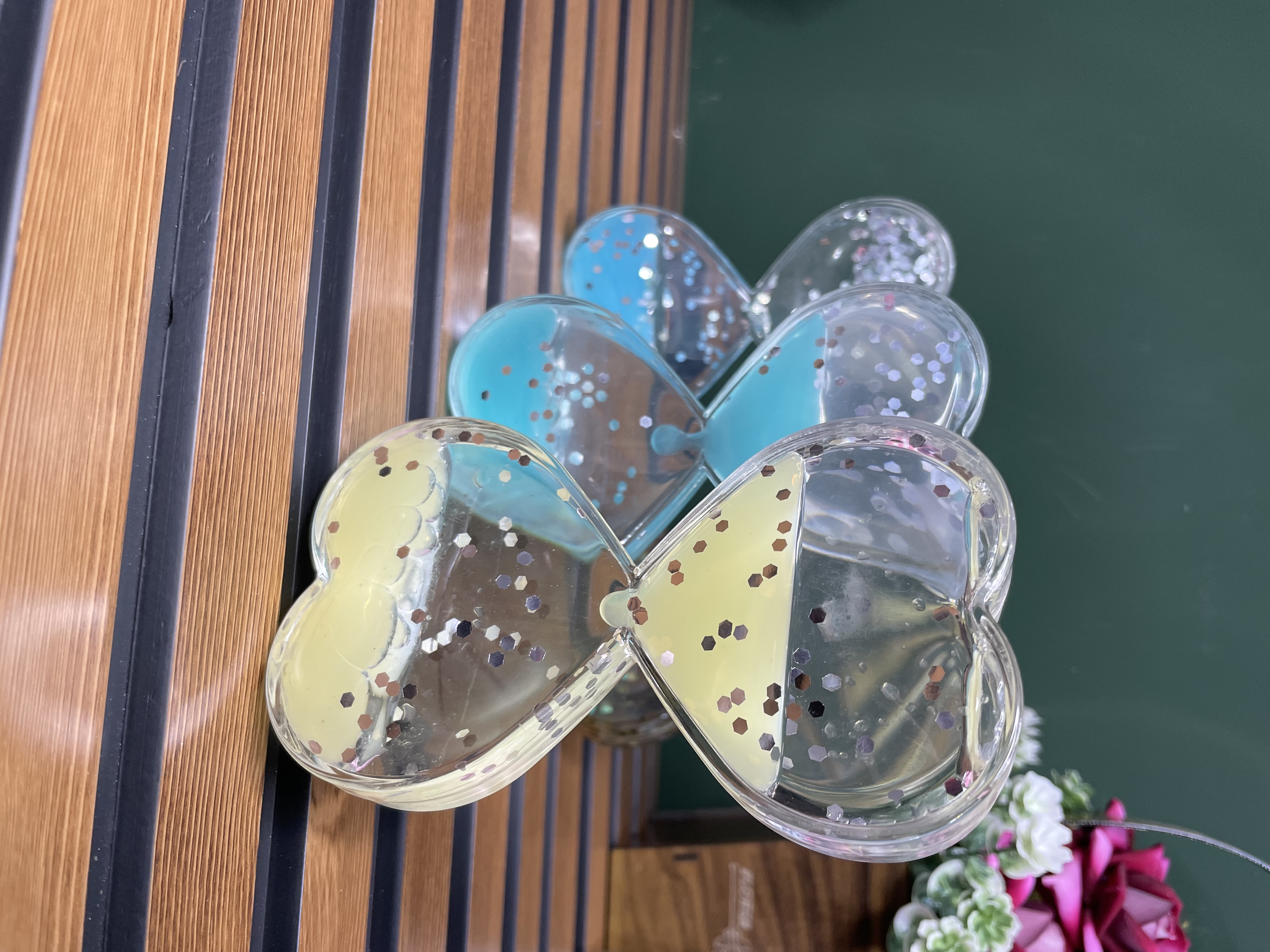ساعت شنی مدل ژله ای طرح قلب