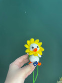 عروسک اویز جوجه ای بافت جاکلیدی