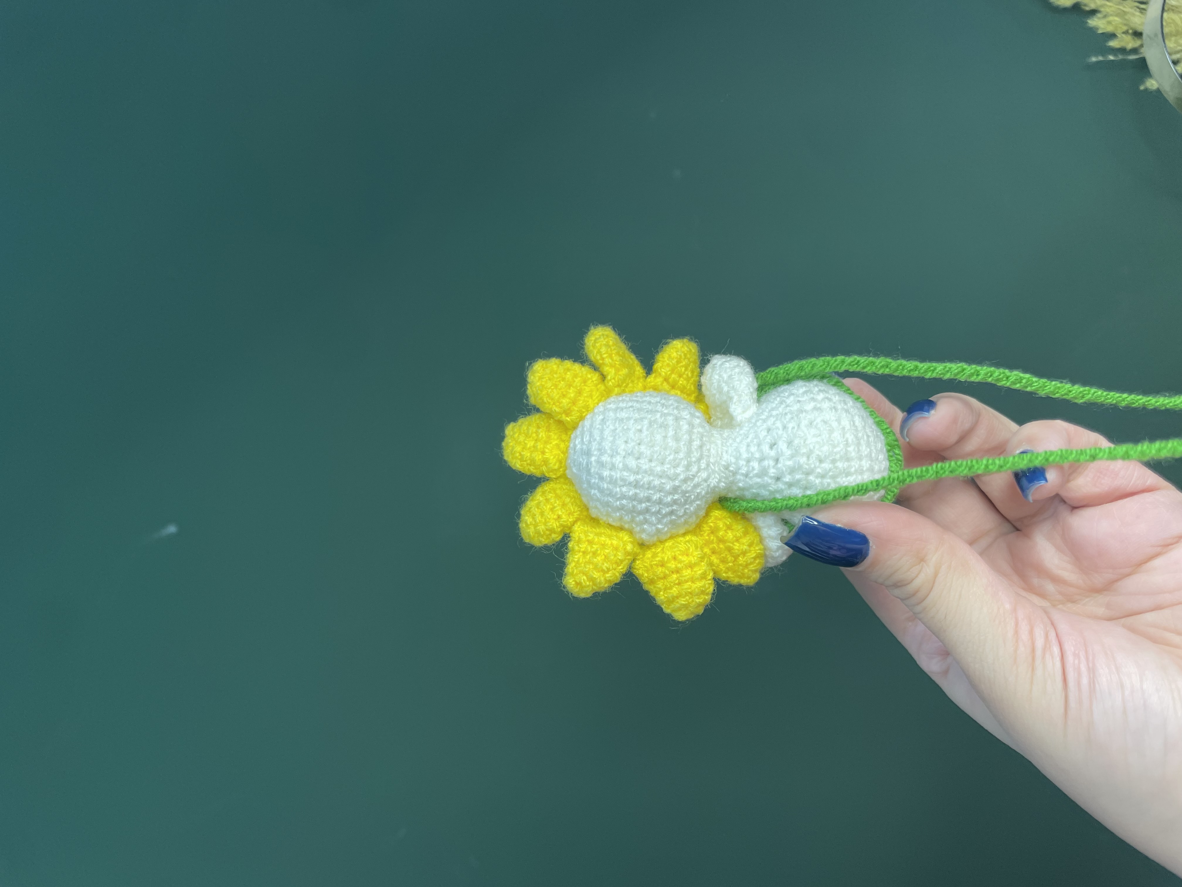 عروسک اویز جوجه ای بافت جاکلیدی